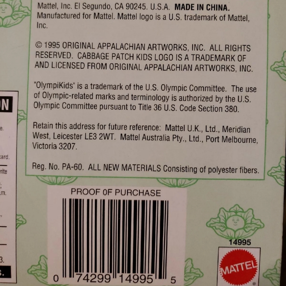 Cabbage Patch Kids Olympikids Edition - image 3